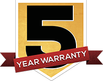 5-Year Warranty